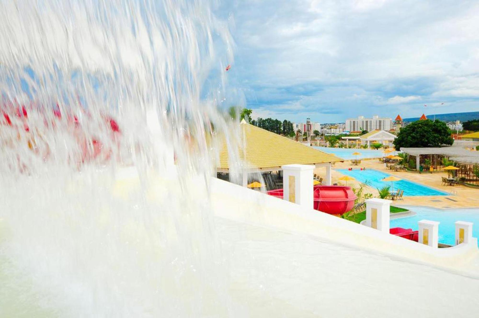 كلدس نوفاس Lacqua Diroma Oficial - Diroma Acqua Park Incluido - Com Roupa De Cama E Banho المظهر الخارجي الصورة